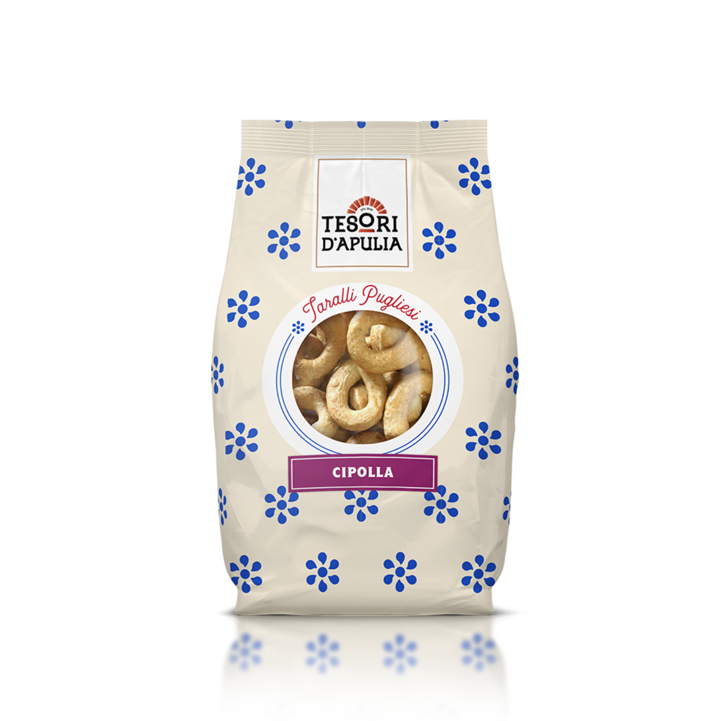Tesori d’Apulia – Taralli mit Zwiebel - 400 g
