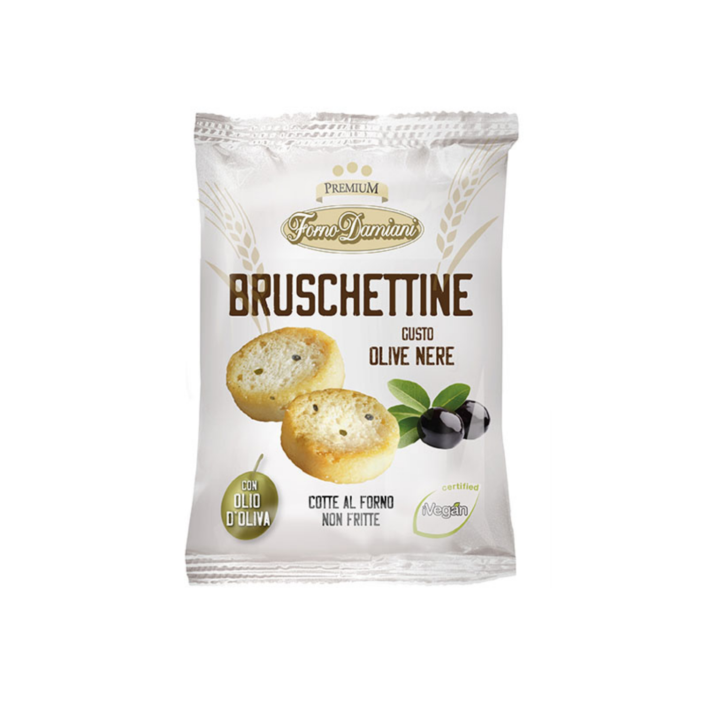 Knusprige Bruschettine mit Olivengeschmack - 90 g