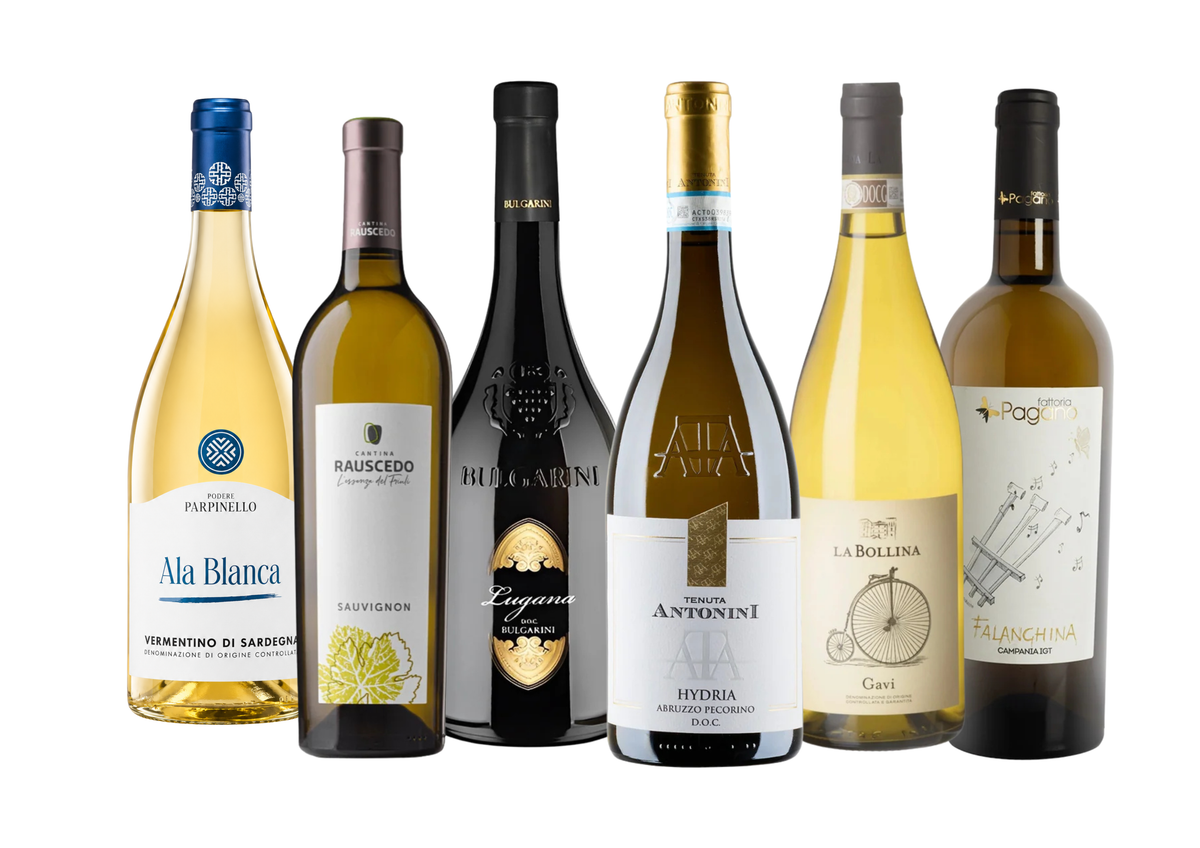 Giro d'Italia – Italienische Weißweinprobe für Zuhause