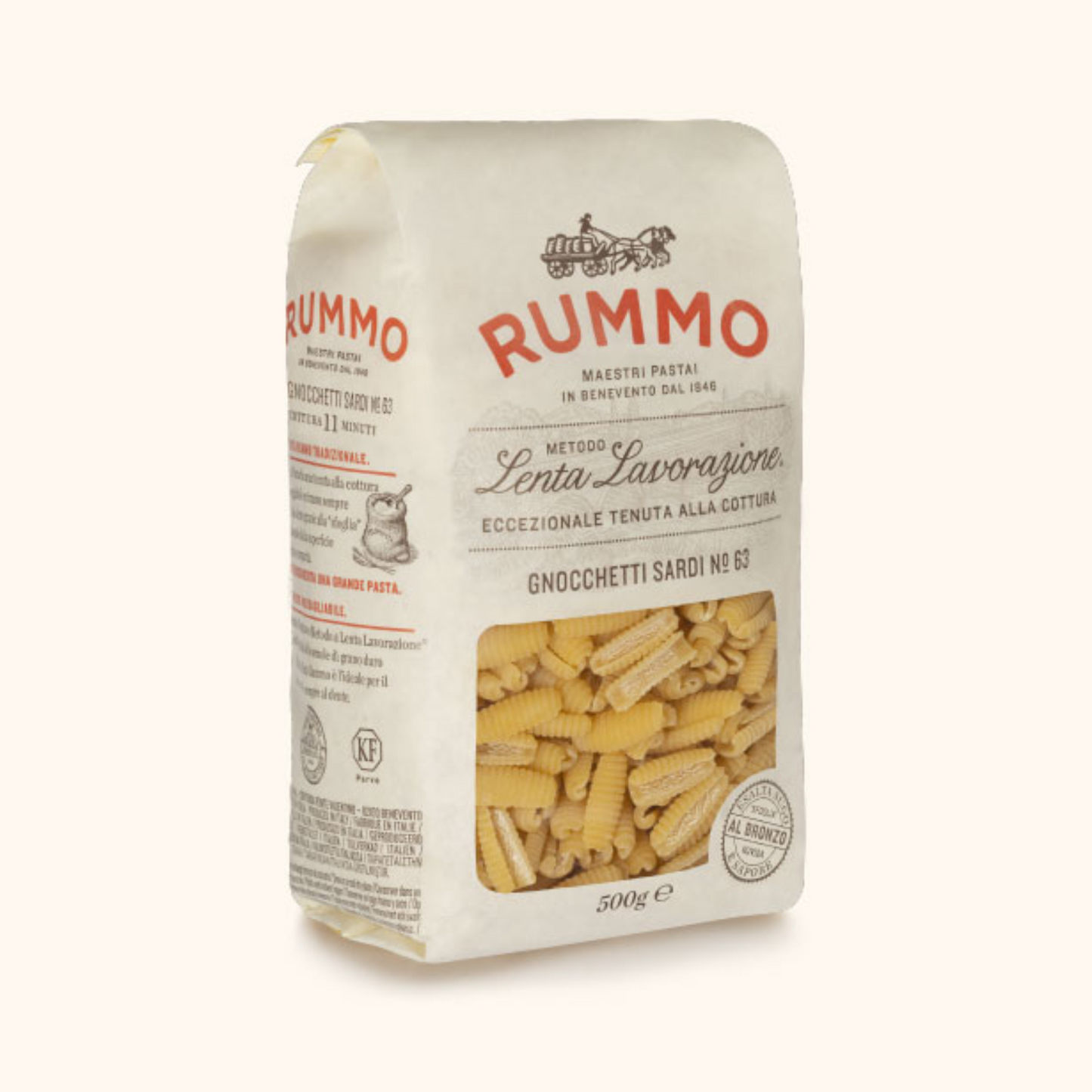Gnochetti Sardi aus Hartweizengrieß RUMMO, 500g