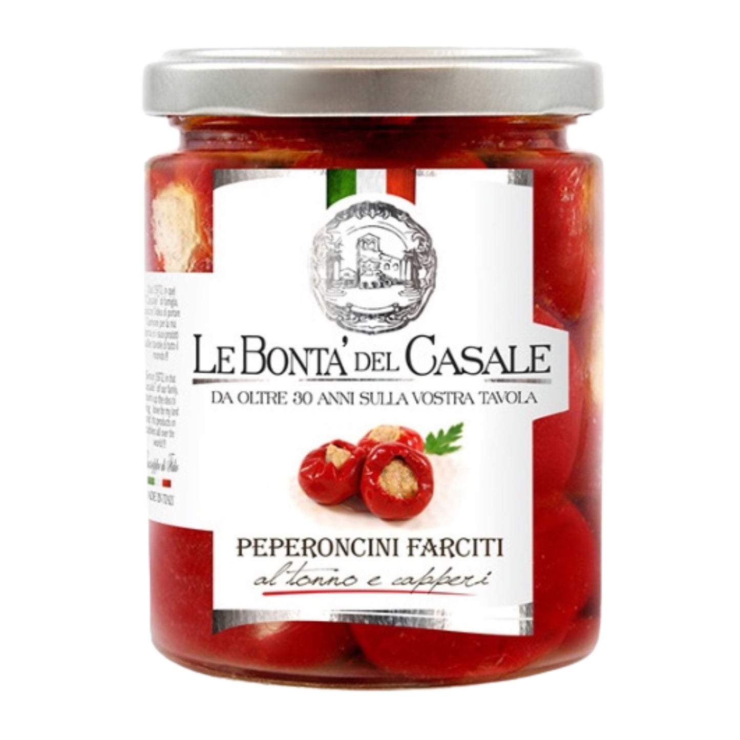 Gefüllte Kirschpaprika mit Thunfisch & Kapern 280 g