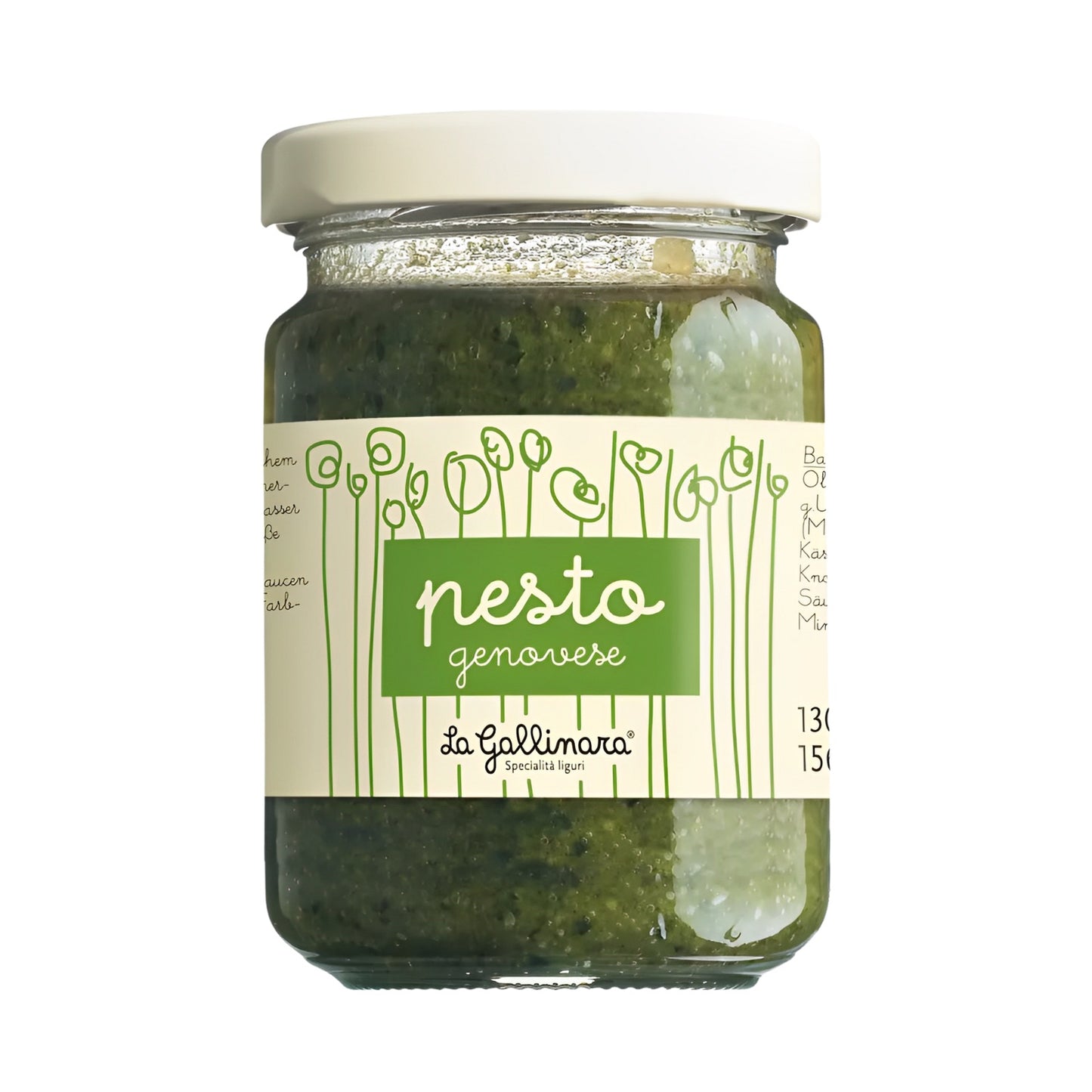 Basilikumpesto nach Genieser Art, La Gallinara 130 g