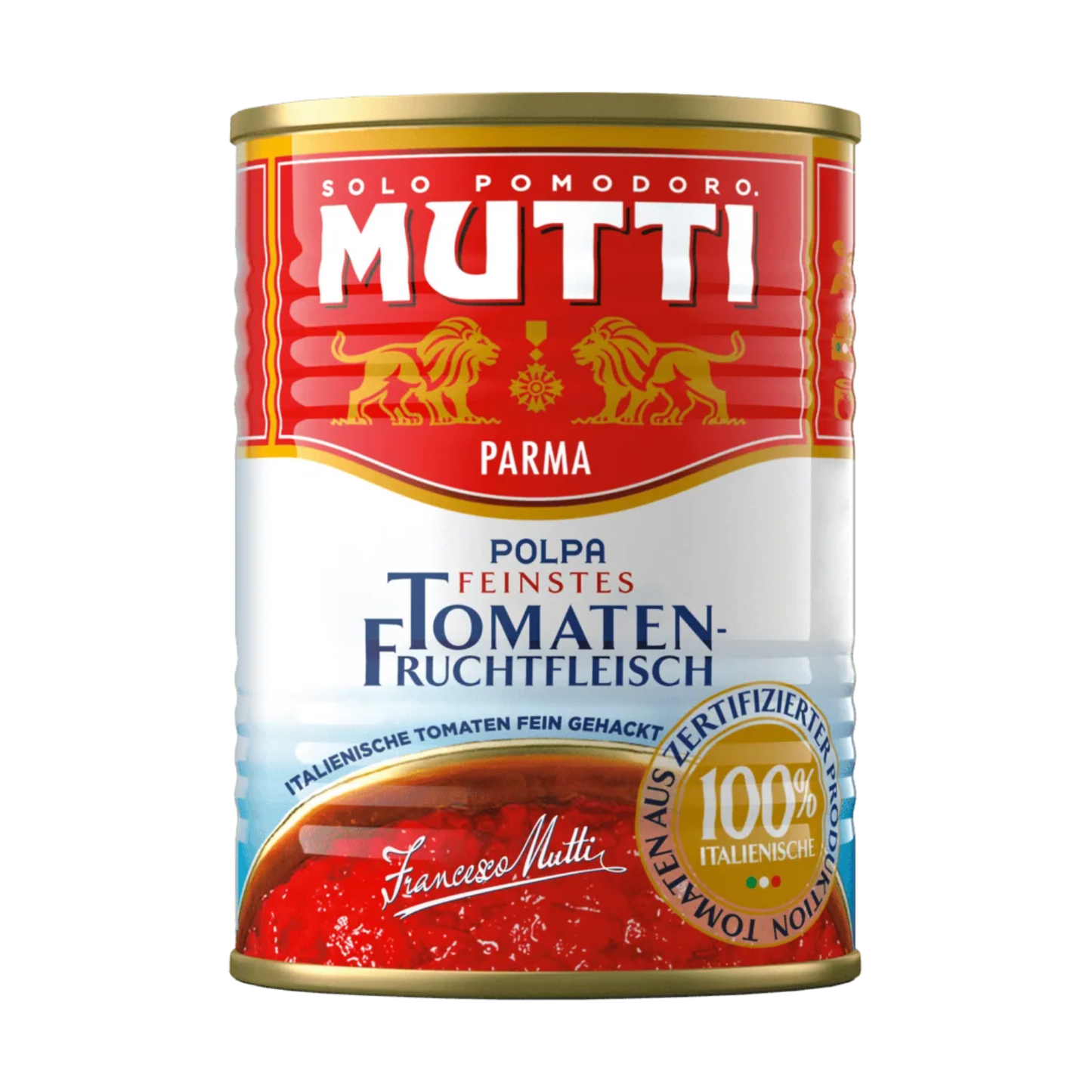 Tomatenstücke in Tomatensaft – 400 g Mutti