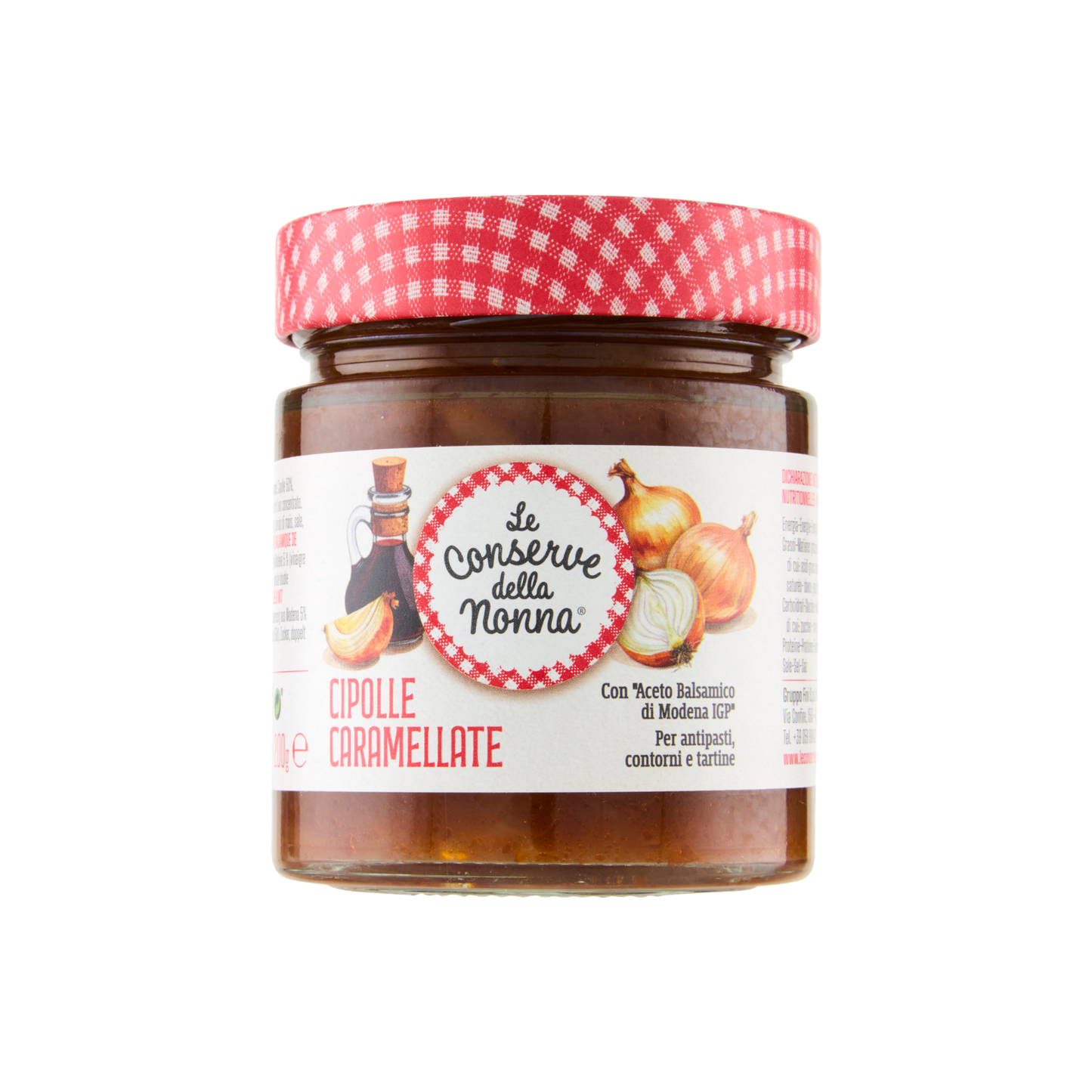 Karamellisierte Zwiebeln 200 g – Le Conserve della Nonna