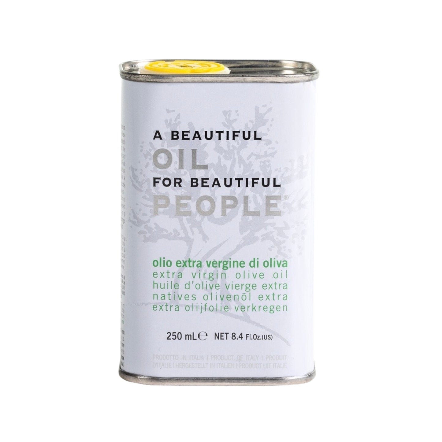 Olio Extra Vergine di Oliva – Beautiful Oil For Beautiful People, 250ml