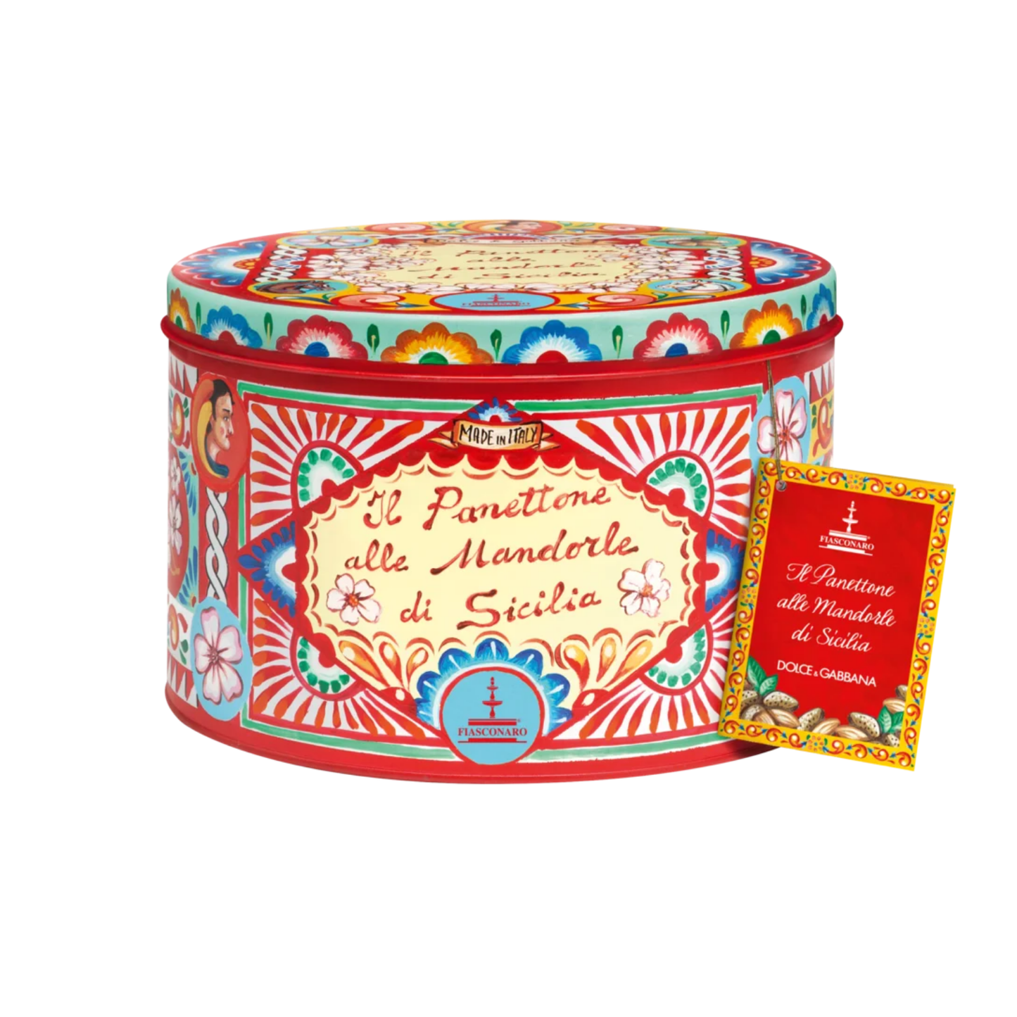 Panettone mit sizilianischen Mandeln D&G – Fiasconaro, 1 kg