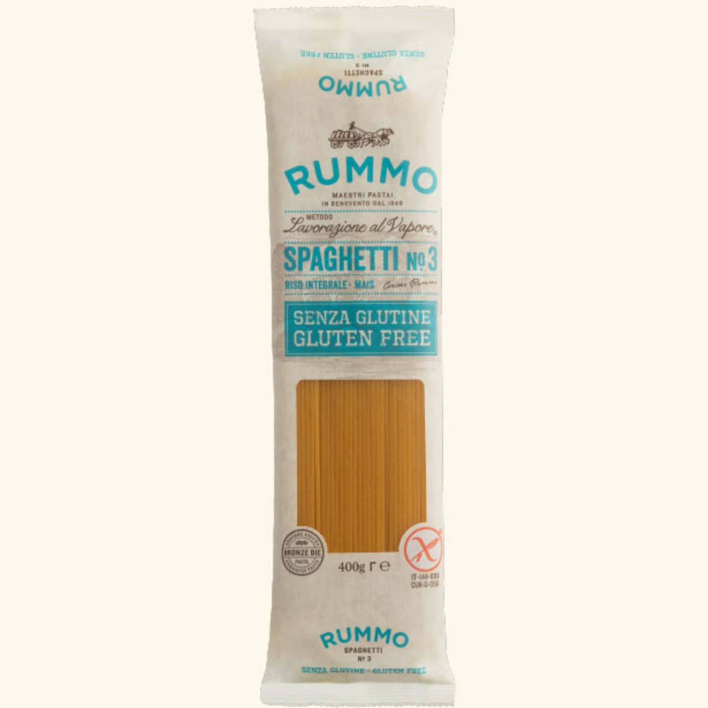 Spaghetti Glutenfrei No. 3 – RUMMO, 400g