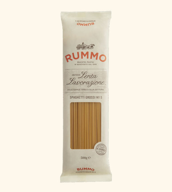 Rummo Spaghetti Grossi N°5 – Pasta aus Hartweizengrieß, 500 g