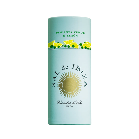 Granito pimienta verde y limón - Meersalz mit grünem Pfeffer und Zitrone, Streuer, 85 g