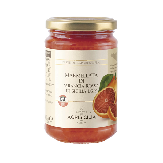 Marmellata di Arancia Rossa di Sicilia I.G.P – 360 g – Agrisicilia
