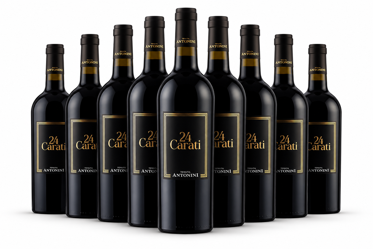 24 Carati Rosso 9er-Weinpaket | Tenuta Antonini