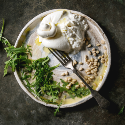 Burrata & milder Käse