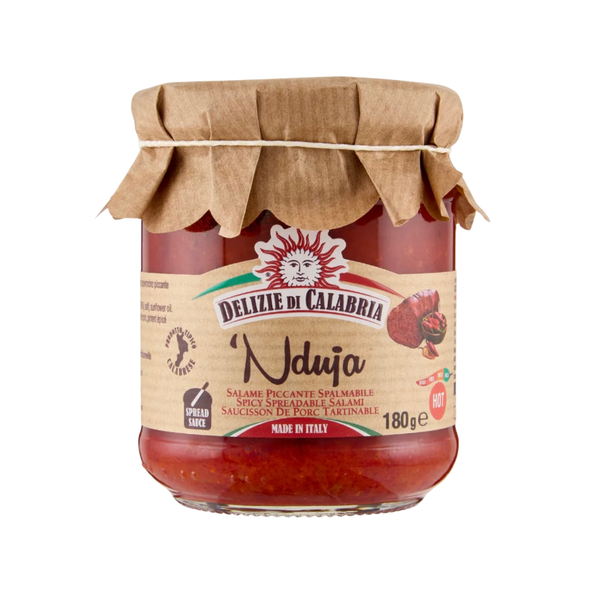 Nduja di Spilinga, Delizie di Calabria – 180 g