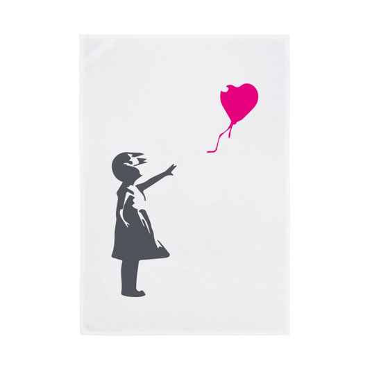 Geschirrtuch, Girl with Balloon - 17;30 Hamburg