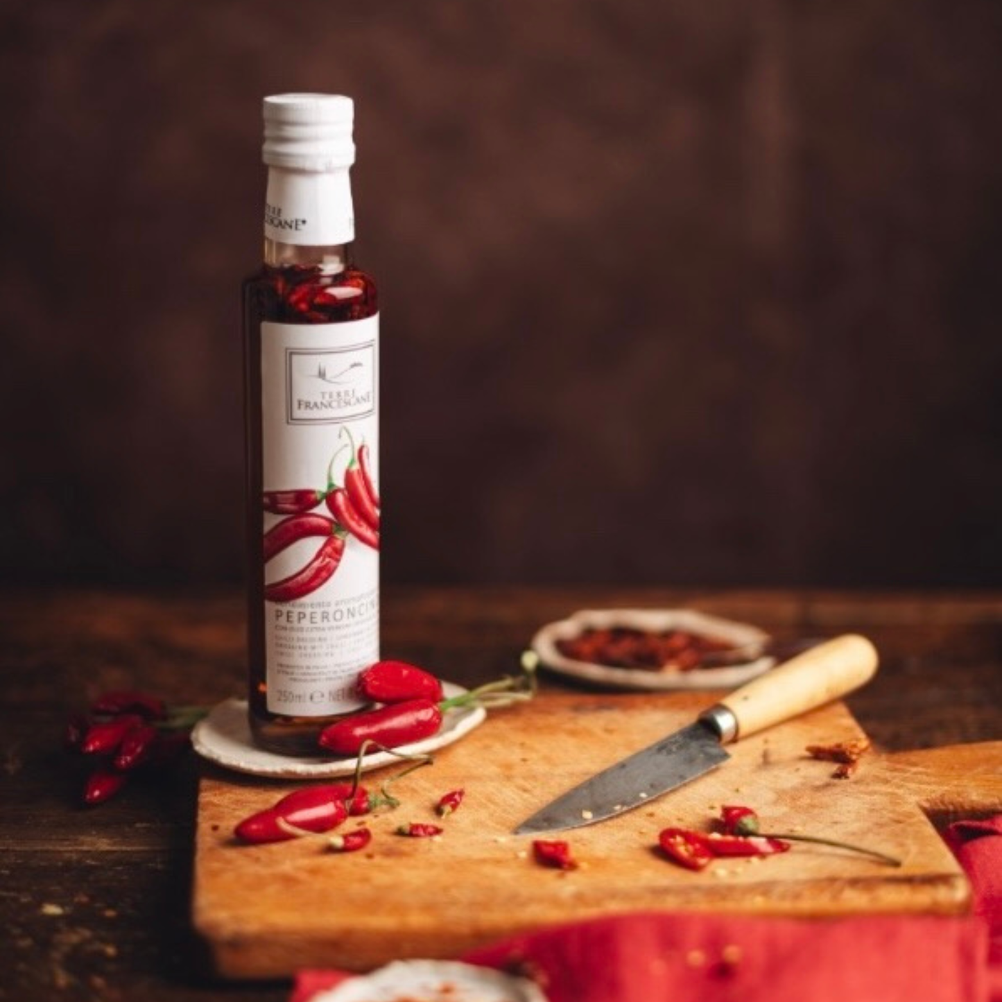 Natives Olivenöl Extra Vergine Chili aus Umbrien, 250 ml