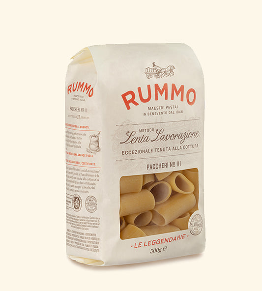 Paccheri aus Hartweizengrieß RUMMO, 500g