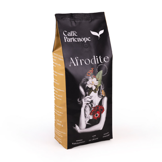Afrodite – 1Kg erlesene Kaffeebohnen aus Neapel – Caffé Partenope_ 80% Arabica – 20% Robusta
