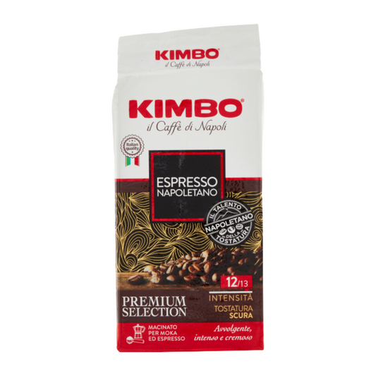 Espresso Napoletano gemahlen, 250g – Caffé Kimbo