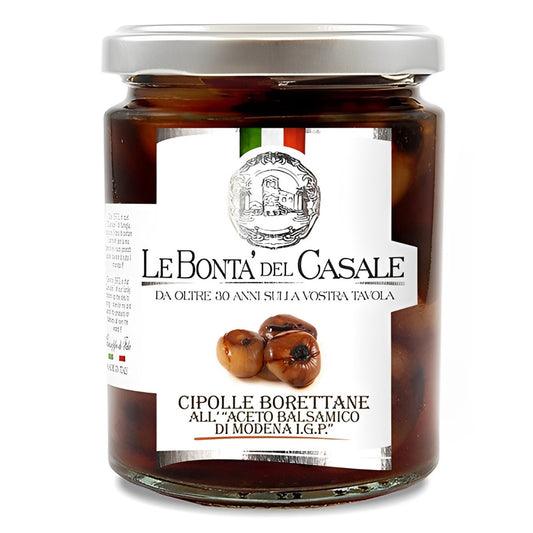 Premium Zwiebeln BORETTANE, in Balsamico Essig 314ml.