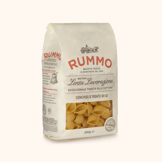 Conchiglie Rigate No. 42 aus Hartweizengrieß RUMMO, 500g