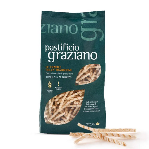 Pastificio Graziano Fusilli – Bronzegezogene Pasta aus Irpinien, 500 g