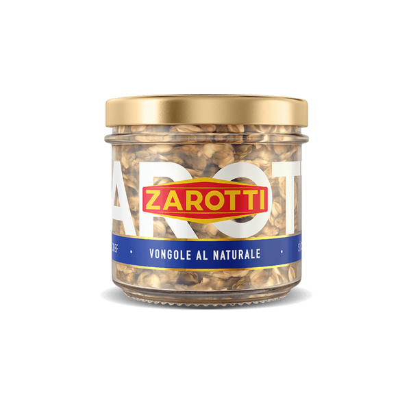 Vongole Naturale – zarte Venusmuscheln in eigenem Saft, Zarotti – 110 g