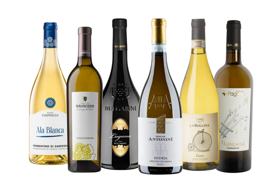 Giro d'Italia – Italienische Weißweinprobe für Zuhause