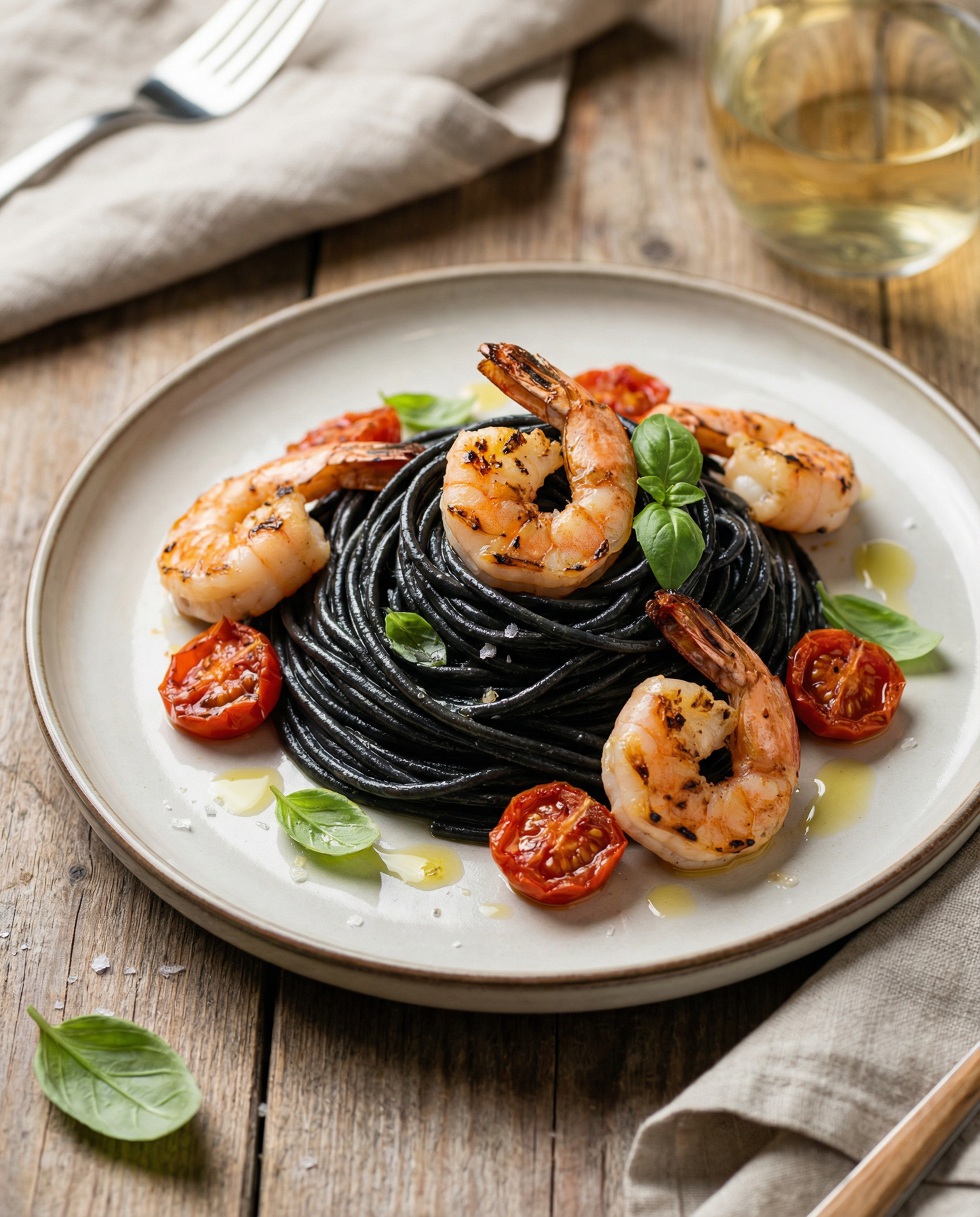 Schwarze Spaghetti - Pastelli, 500g