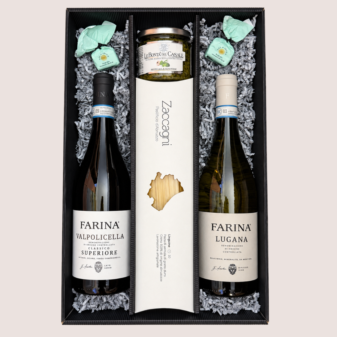 Italienische Genussbox mit Lugana & Valpolicella