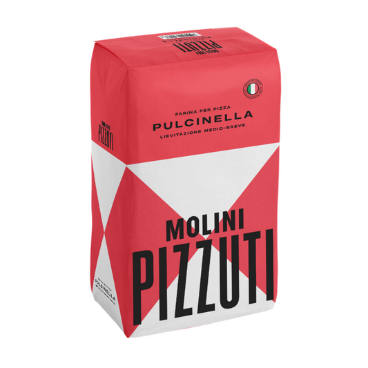 Pizzamehl Pizzuti Typ 0 “Pulcinella“ W 280 – für kurze Gärzeit, 5Kg