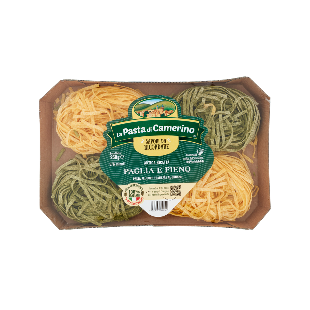 Eierpasta „Paglia e Fieno“ aus den Marken - 250 g