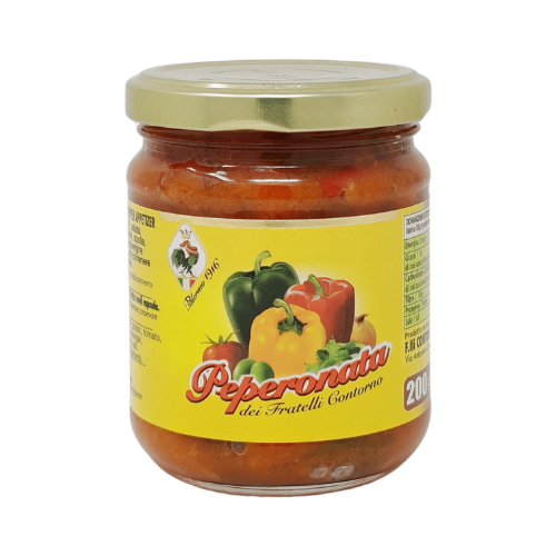 Peperonata Fratelli Contorno 200 g | Italienische Paprika