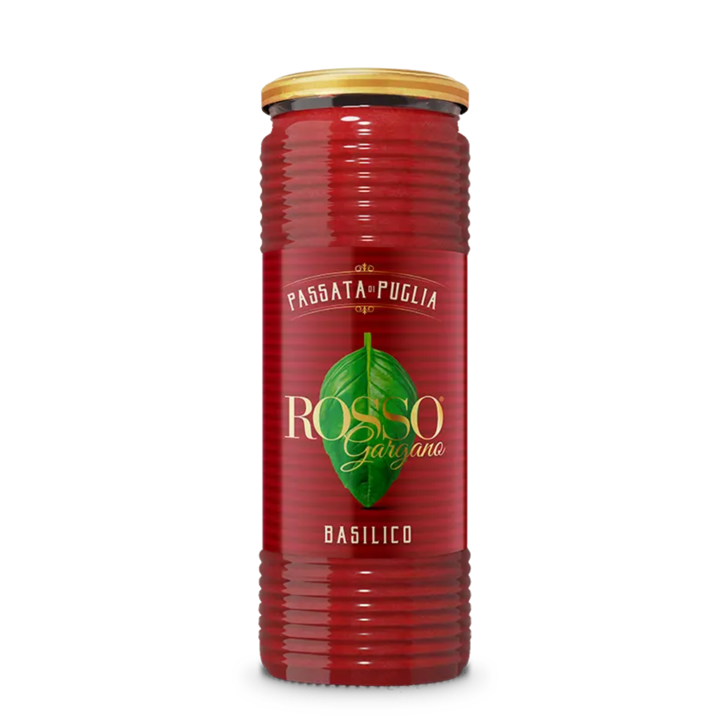 Passata di Puglia mit Basilikum – Passierte Tomaten aus Apulien, 690g – Rosso Gargano