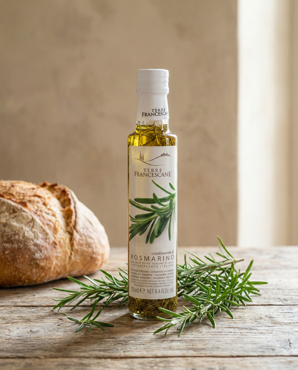 Natives Olivenöl Extra Vergine Rosmarin aus Umbrien, 250 ml