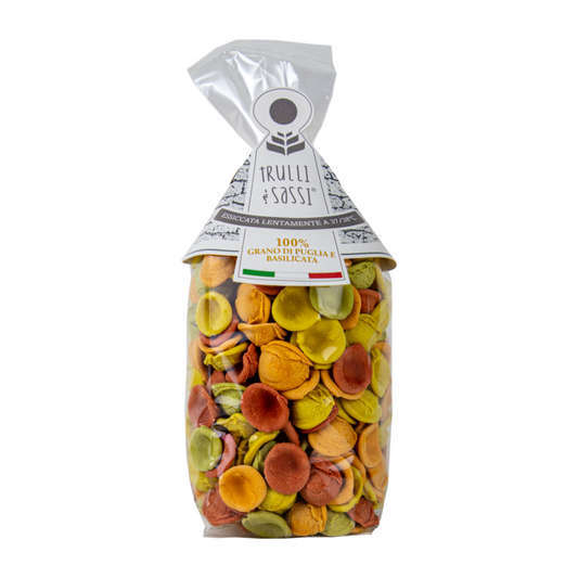 Orecchiette aus Hartweizengrieß Mix – Trulli e Sassi, 400g