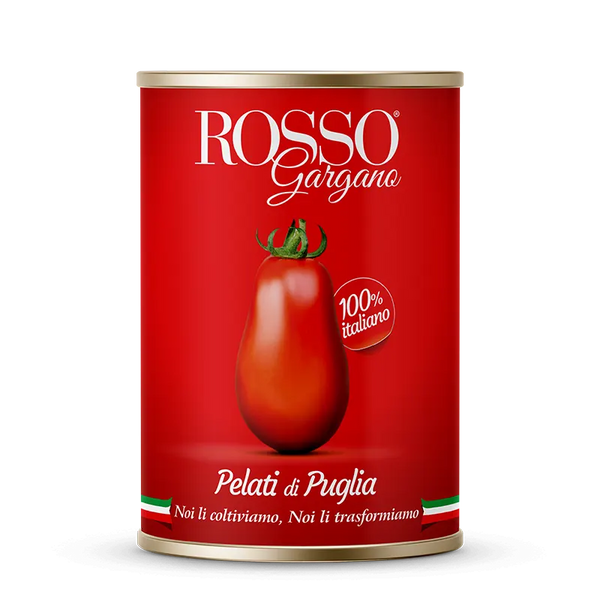 Geschälte Tomaten, ganz- 400g Rosso Gargano