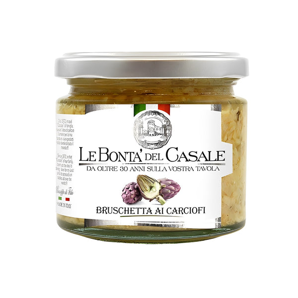 Le Bontà del Casale Bruschetta ai Carciofi – Artischockencreme, 180 g