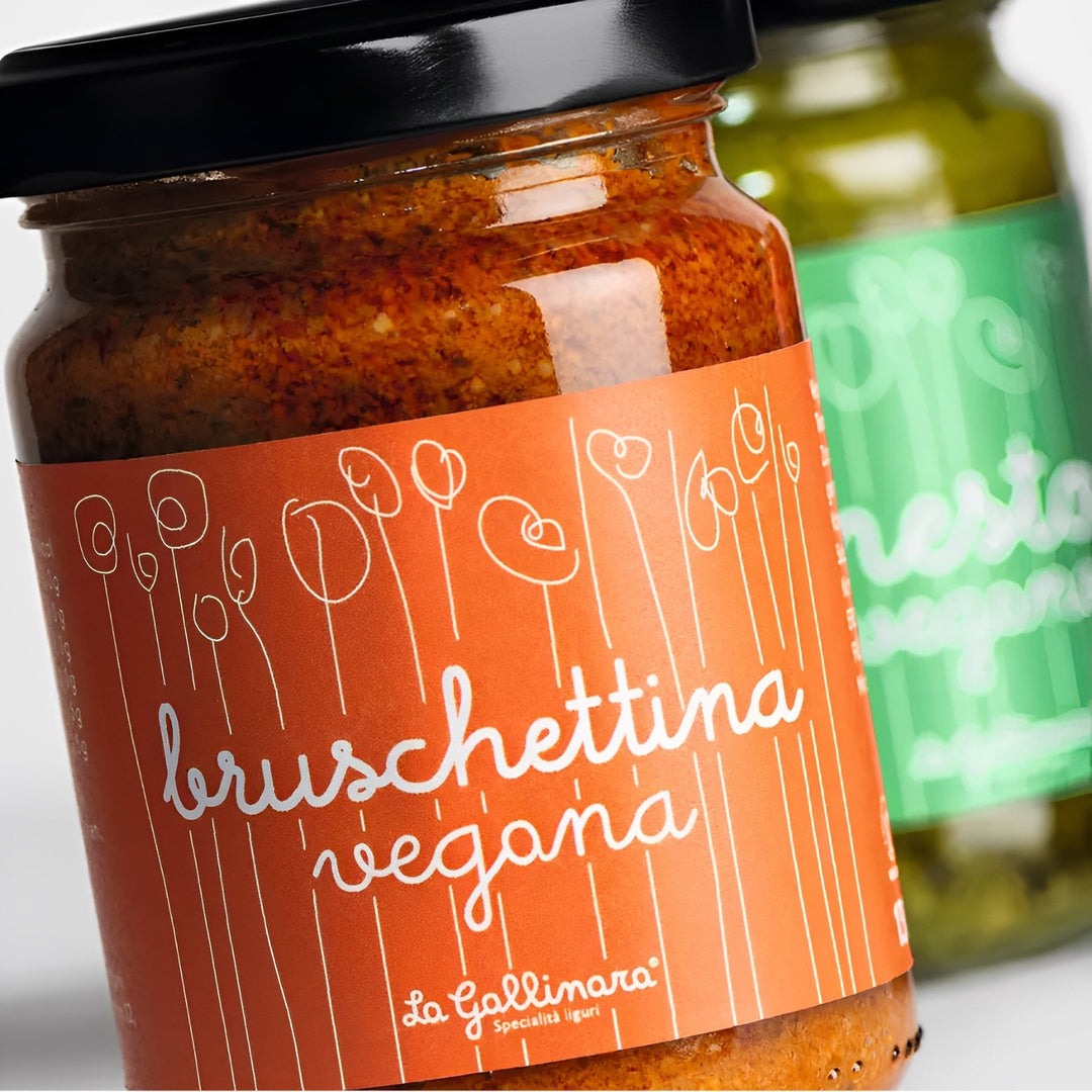Aufstrich mit Aubergine und getrocketen Tomaten – Vegan, La Gallinara 130g