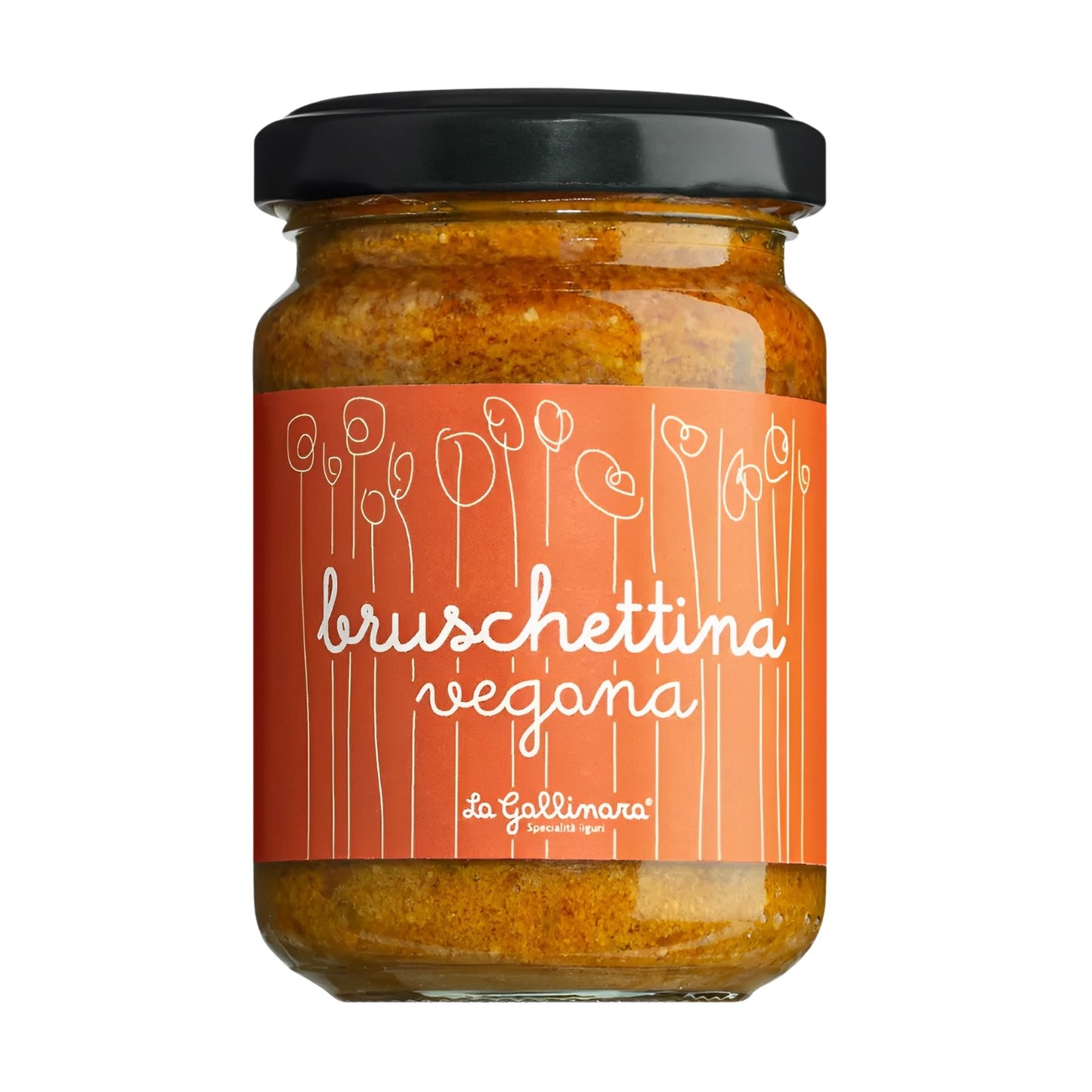Aufstrich mit Aubergine und getrocketen Tomaten – Vegan, La Gallinara 130g