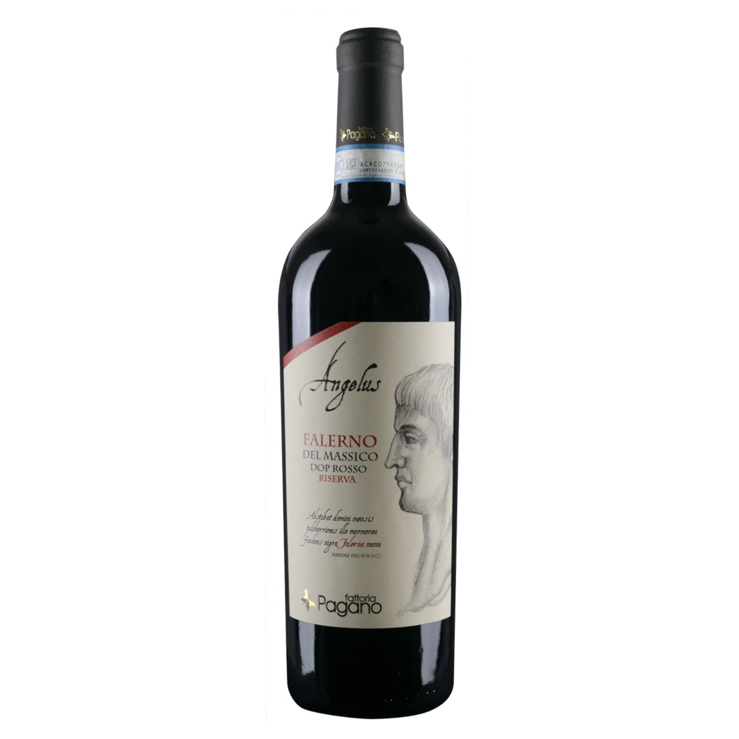 Falerno del Massico DOC 2018 ANGELUS – 0,75L – RISERVA – Fattoria Pagano