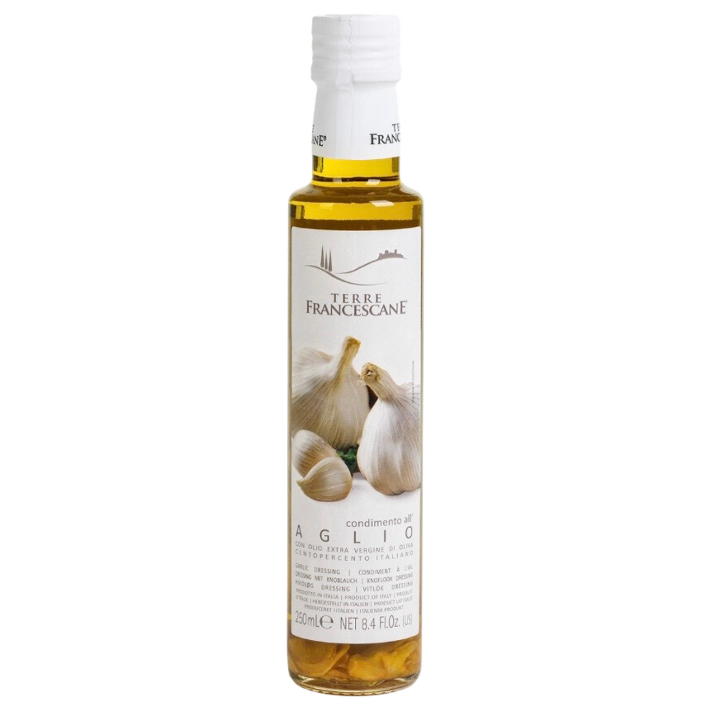 Natives Olivenöl Extra Vergine Knoblauch aus Umbrien, 250 ml