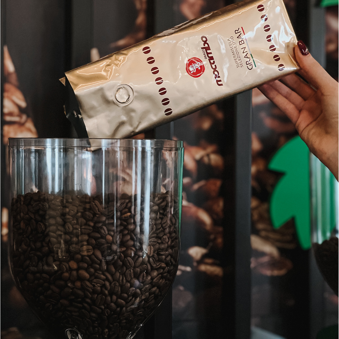 Ganze Kaffeebohnen, 1Kg – Caffé Mocambo Gold