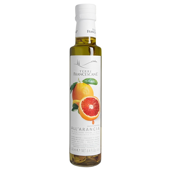 Terre Francescane Olivenöl Extra Vergine mit Orange 250 ml | Umbrien