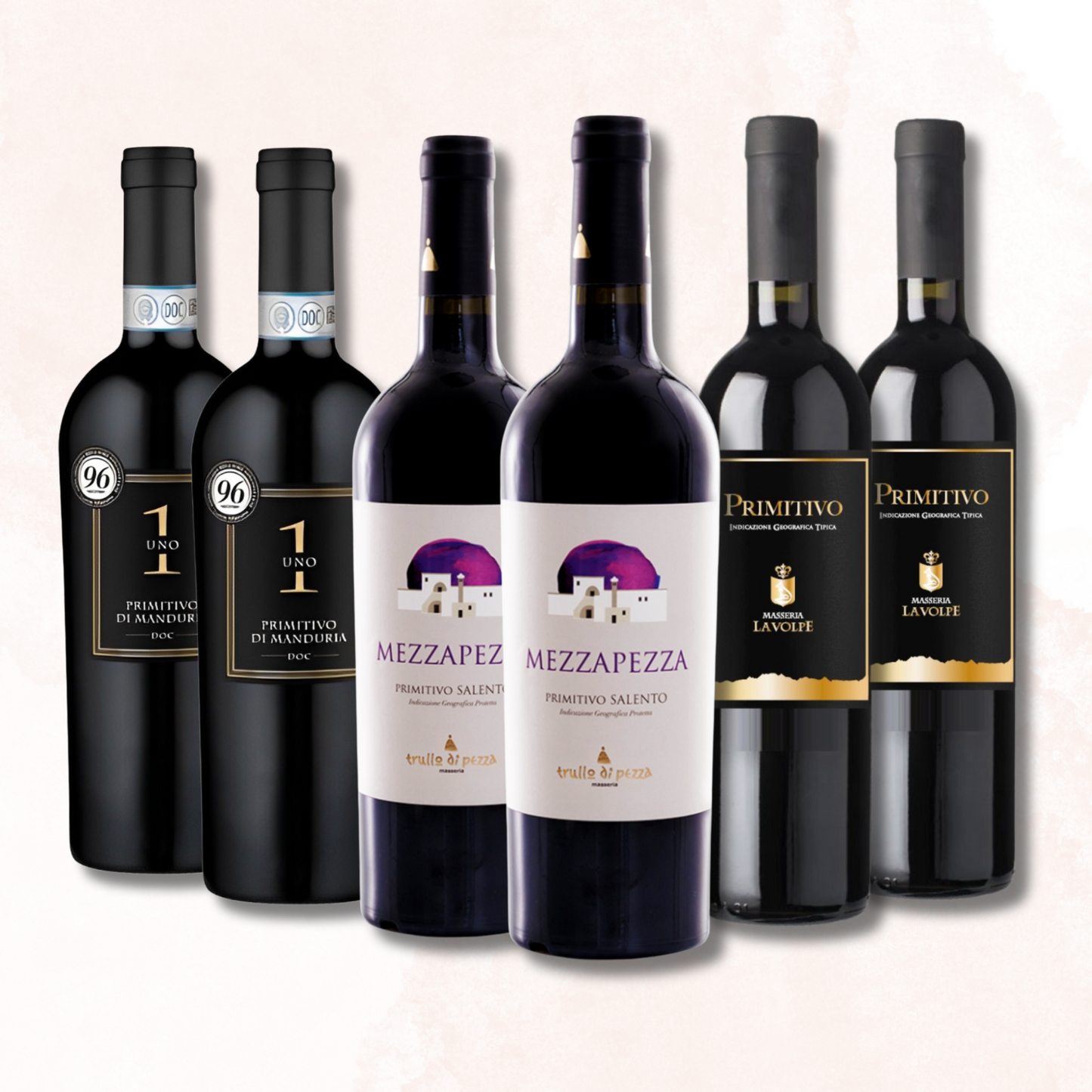 PRIMITIVO STARTER PAKET - Entdecke Apuliens beliebtesten Rotwein