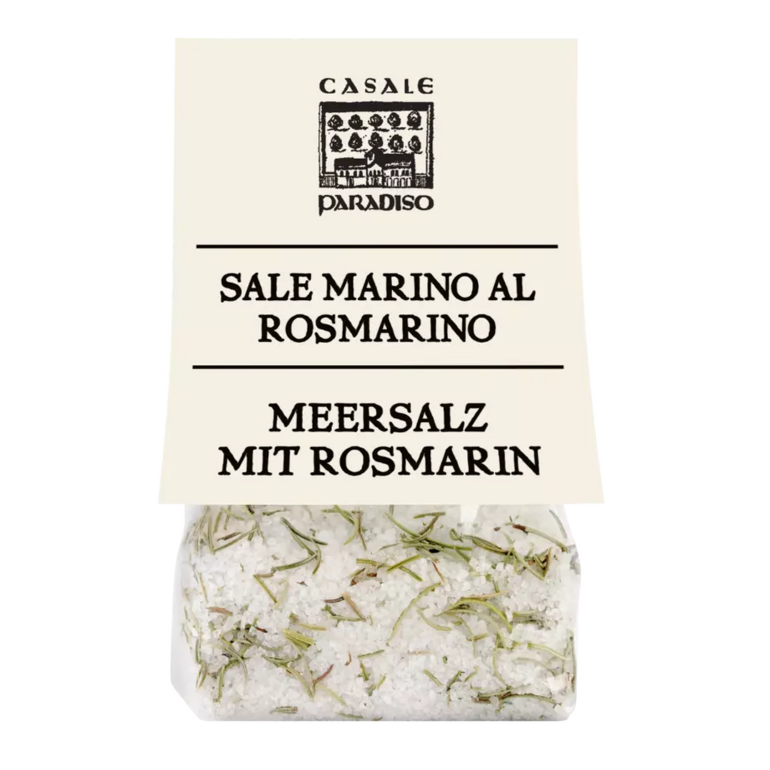 Meersalz mit Rosmarin, casale paradiso – 200 g