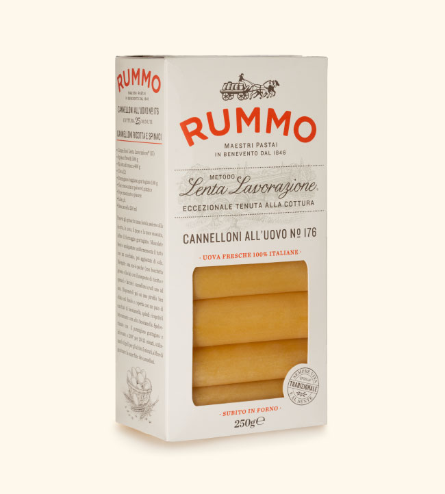 Cannelloni ALL´UOVO RUMMO Eiernudeln, 250g – Mhd: 10.09.2023