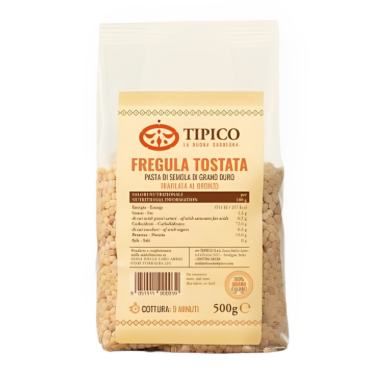 FREGULA TOSTATA – Sardische Pasta geröstet, 500g