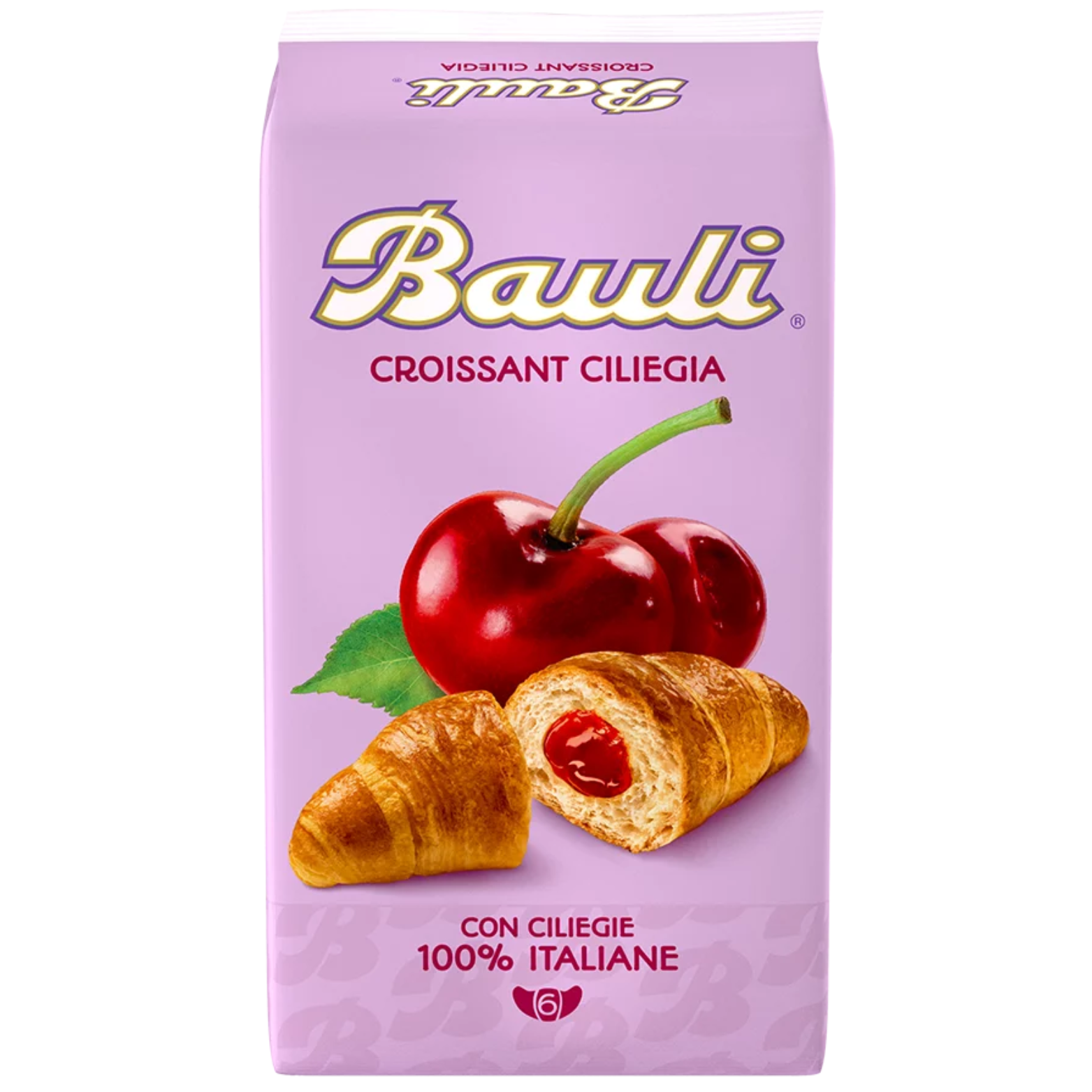 CROISSANT CILIEGIA – Kirsch-Croissant – Bauli 6x50g