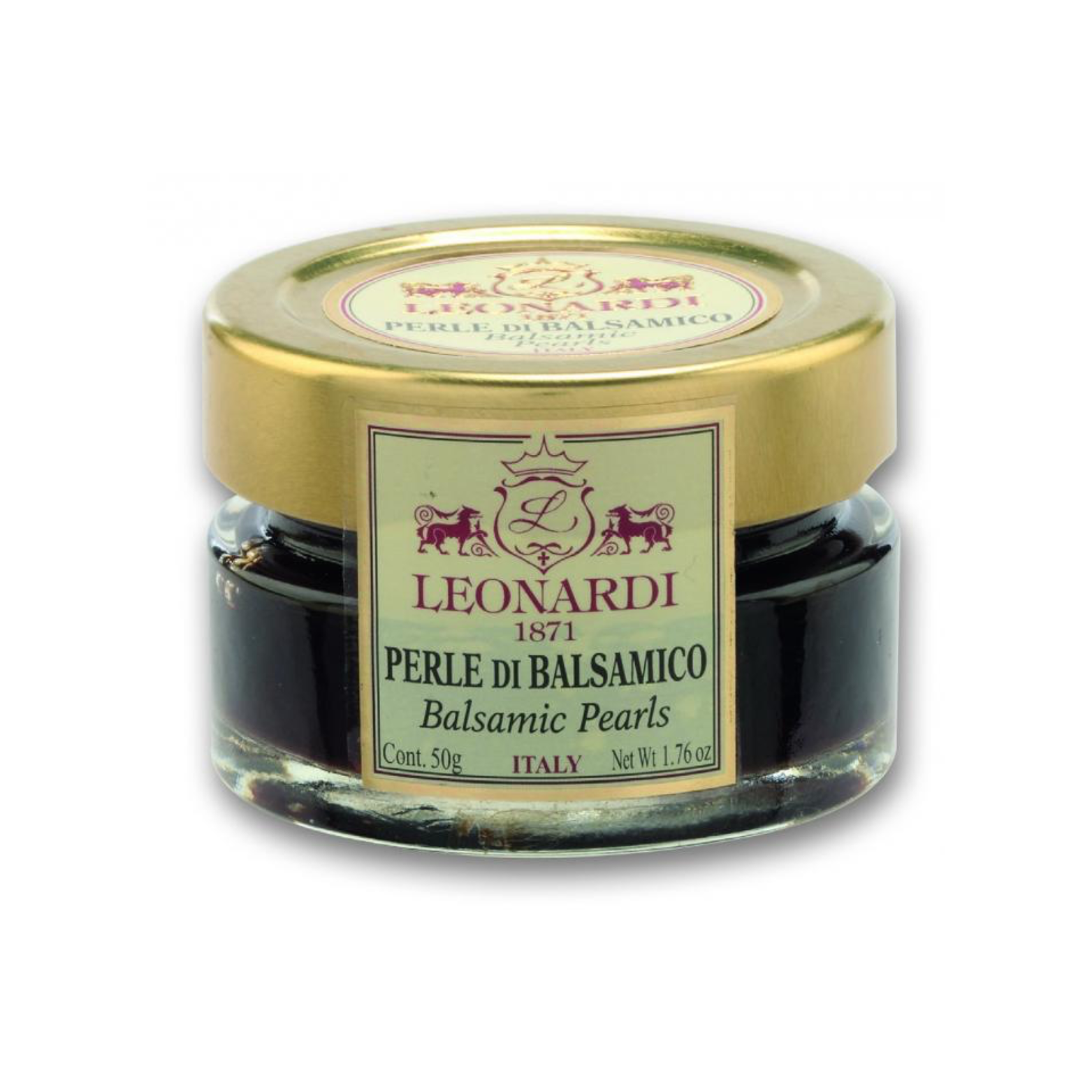 Leonardi Perle di Balsamico – Balsamico Perlen – 50 g