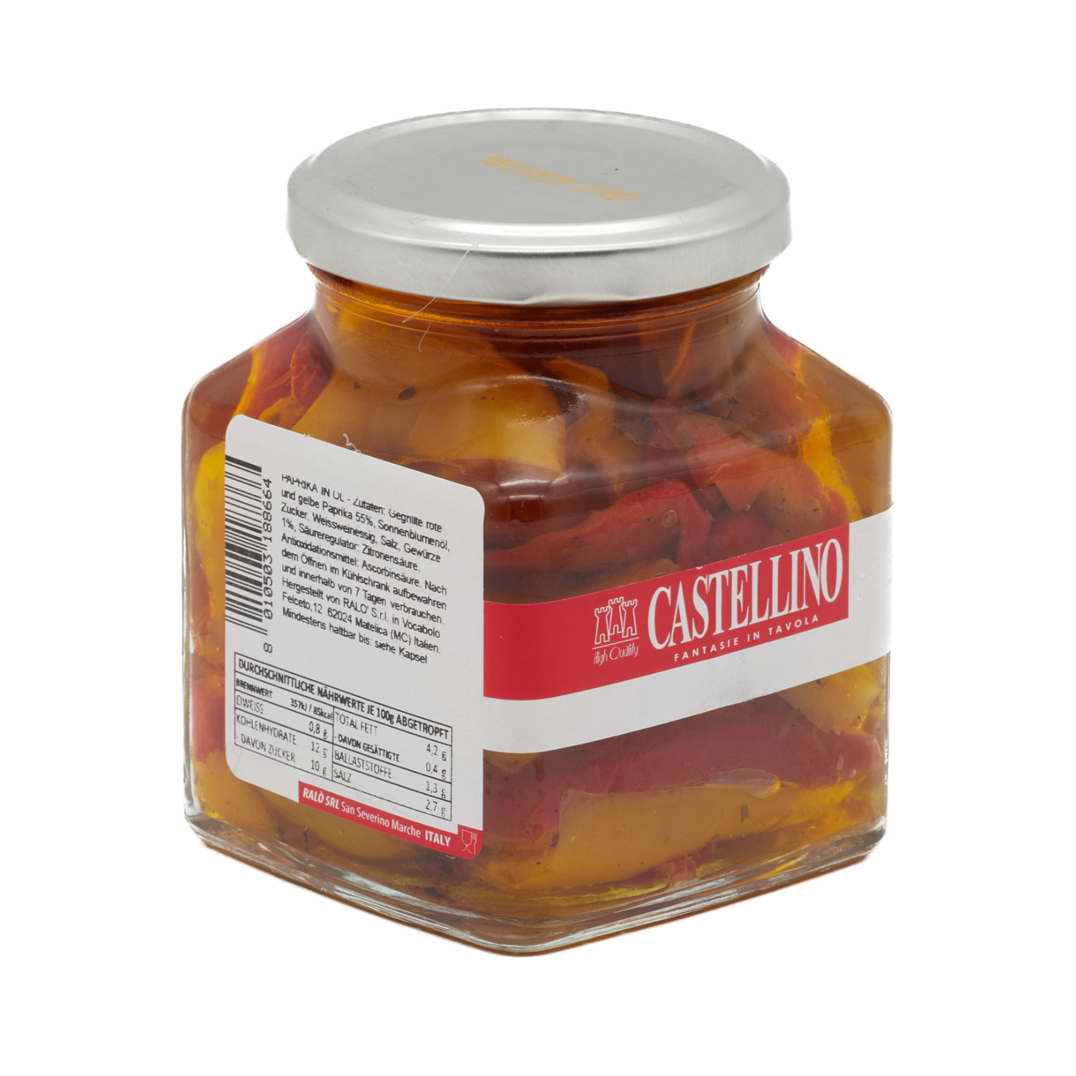 Bruschetta mit Paprika – Castellino, 280 g